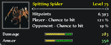 Spitting spider elite d2f stats.png